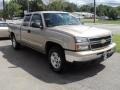 2006 Sandstone Metallic Chevrolet Silverado 1500 Z71 Extended Cab 4x4  photo #3