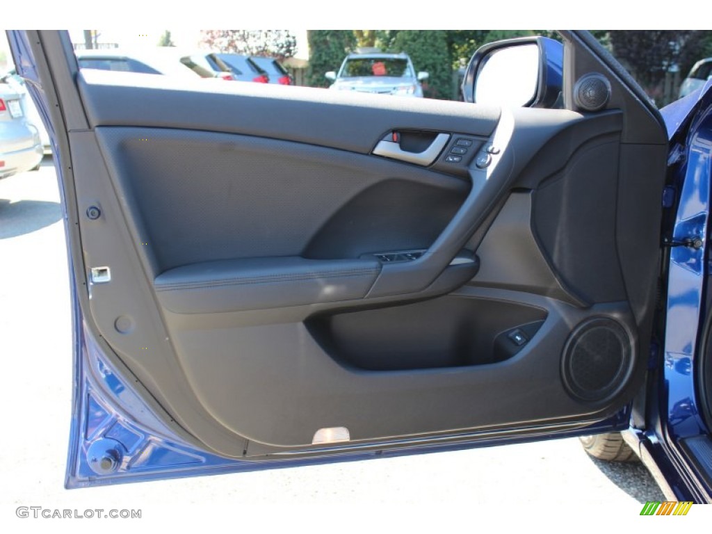 2009 TSX Sedan - Vortex Blue Pearl / Ebony photo #9