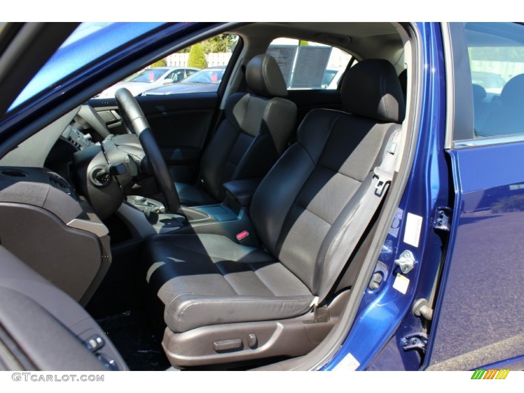2009 TSX Sedan - Vortex Blue Pearl / Ebony photo #12