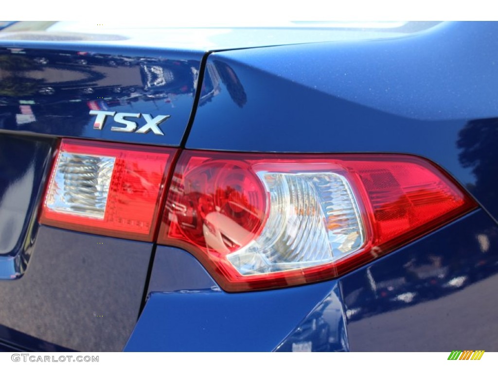 2009 TSX Sedan - Vortex Blue Pearl / Ebony photo #22