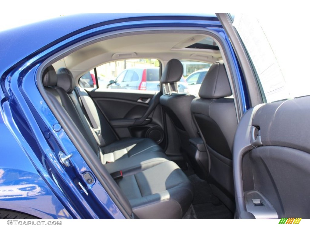 2009 TSX Sedan - Vortex Blue Pearl / Ebony photo #24