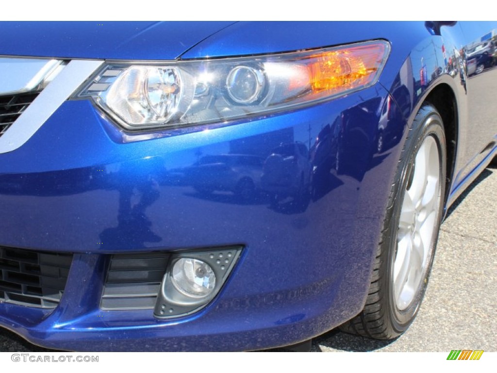 2009 TSX Sedan - Vortex Blue Pearl / Ebony photo #30