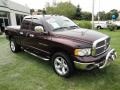 2005 Deep Molten Red Pearl Dodge Ram 1500 SLT Quad Cab 4x4  photo #4