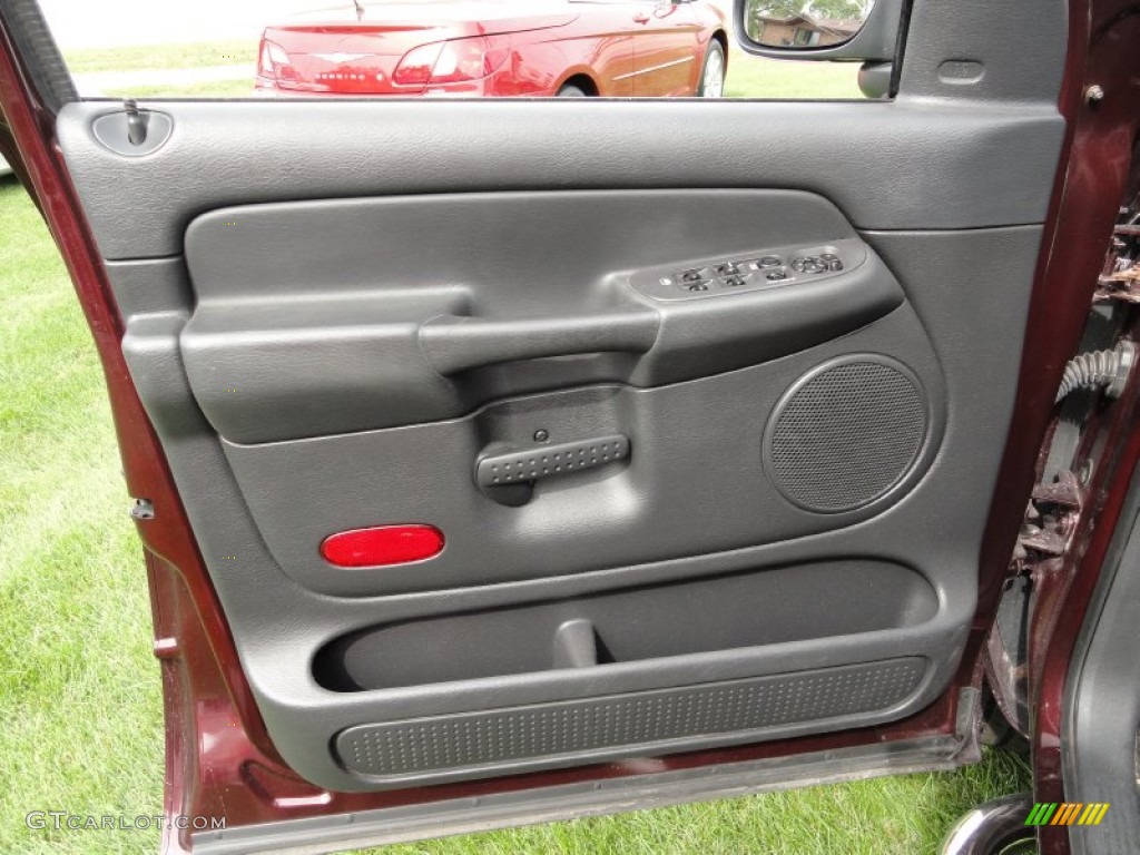 2005 Ram 1500 SLT Quad Cab 4x4 - Deep Molten Red Pearl / Dark Slate Gray photo #17