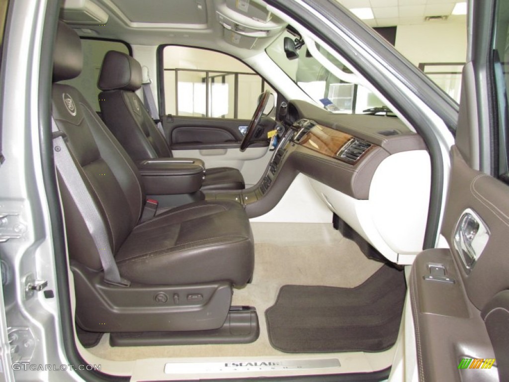 Cocoa/Light Linen Interior 2010 Cadillac Escalade ESV Platinum AWD Photo #53548755