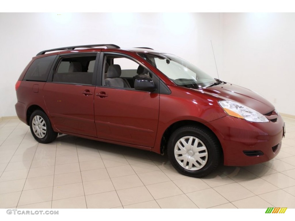 Salsa Red Pearl Toyota Sienna