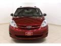 2009 Salsa Red Pearl Toyota Sienna LE  photo #2