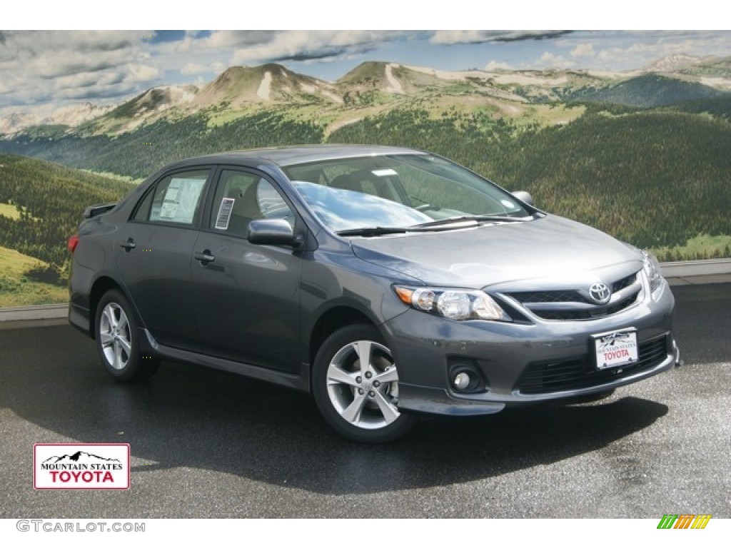 2011 Corolla S - Magnetic Gray Metallic / Dark Charcoal photo #1