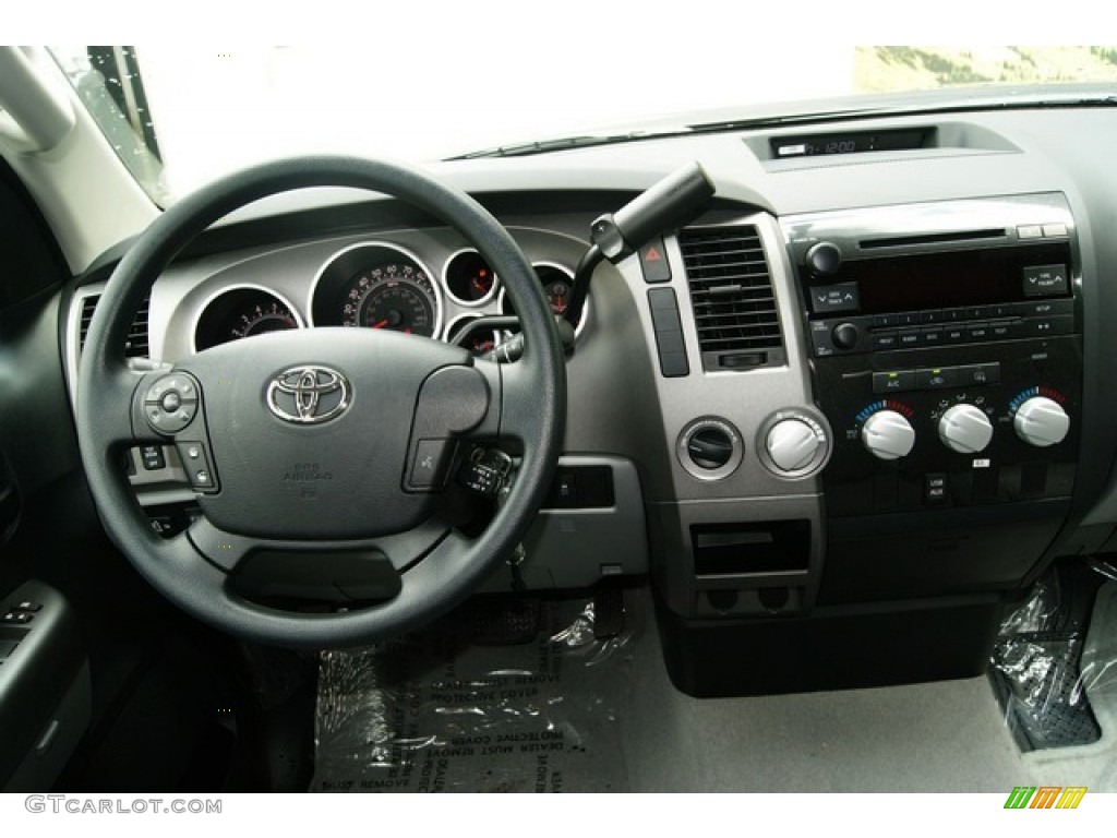 2011 Tundra Double Cab 4x4 - Magnetic Gray Metallic / Graphite Gray photo #9