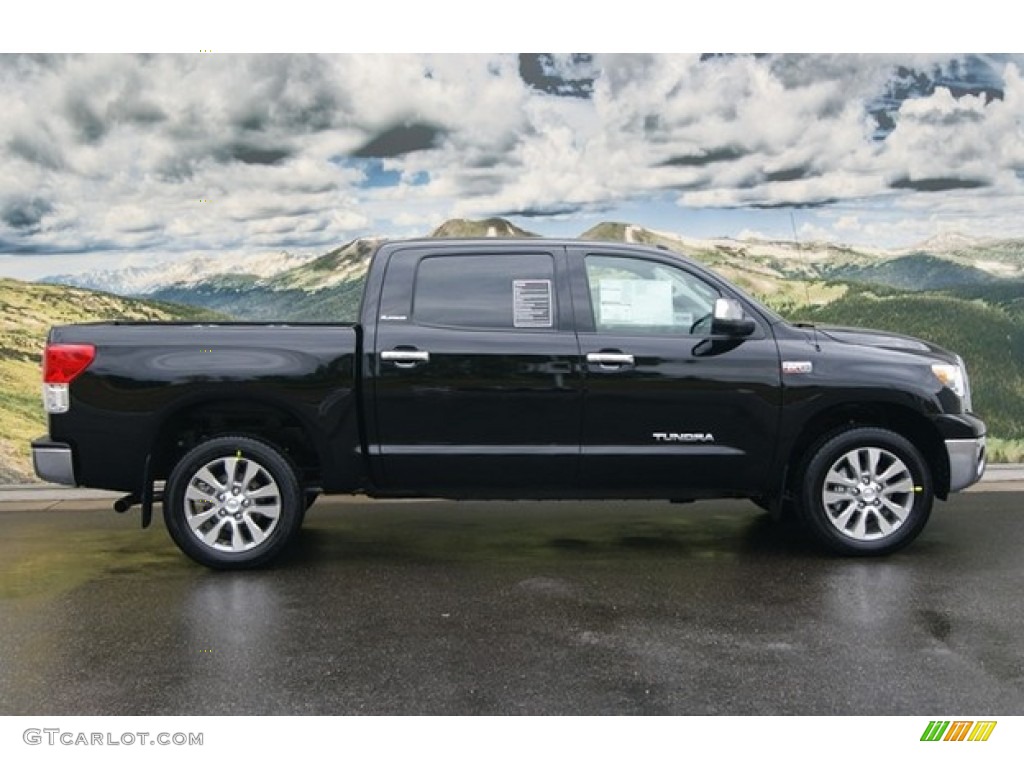 Black 2011 Toyota Tundra Platinum CrewMax 4x4 Exterior Photo #53549850