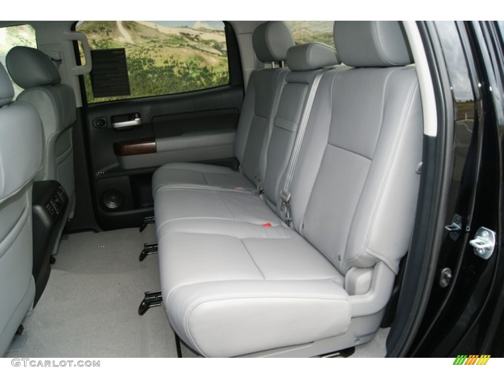 Graphite Gray Interior 2011 Toyota Tundra Platinum CrewMax 4x4 Photo #53549994