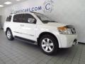 2010 Blizzard White Nissan Armada SE  photo #5