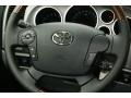 Graphite Gray 2011 Toyota Tundra Platinum CrewMax 4x4 Steering Wheel