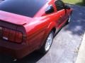 2009 Dark Candy Apple Red Ford Mustang V6 Premium Coupe  photo #7
