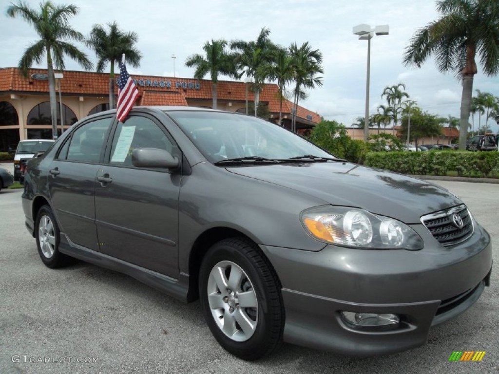 Phantom Gray Pearl Toyota Corolla