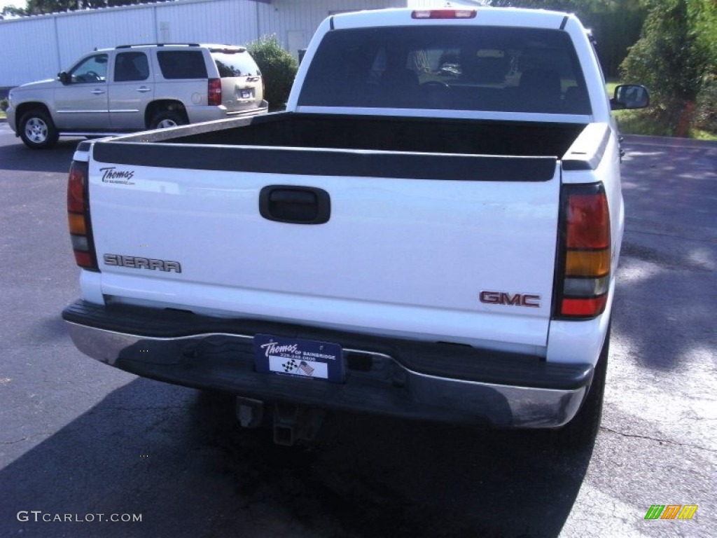 2006 Sierra 1500 SLT Z71 Crew Cab 4x4 - Summit White / Neutral photo #8