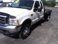 Oxford White - F350 Super Duty XLT SuperCab 4x4 Stake Truck Photo No. 7