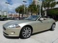 2007 Winter Gold Metallic Jaguar XK XK8 Convertible  photo #3