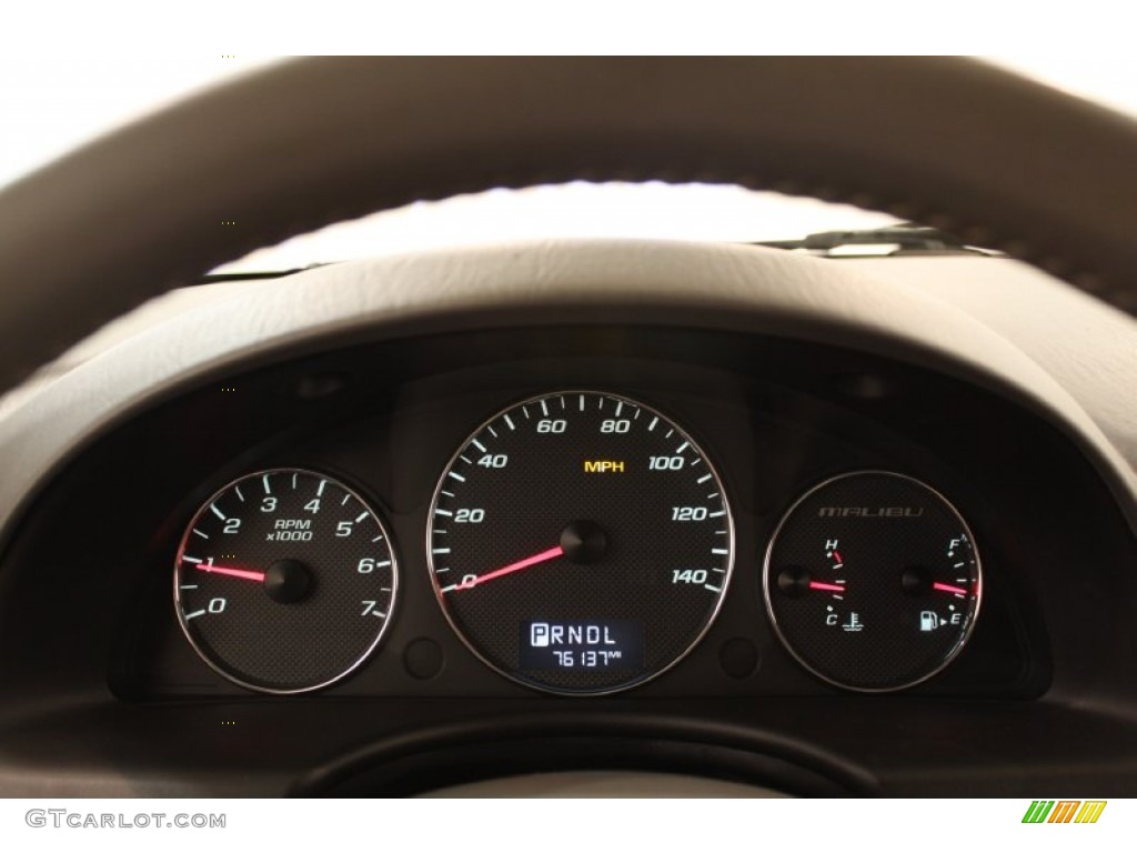 2006 Malibu LT V6 Sedan - White / Titanium Gray photo #7