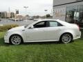 2012 White Diamond Tricoat Cadillac CTS -V Sedan  photo #8