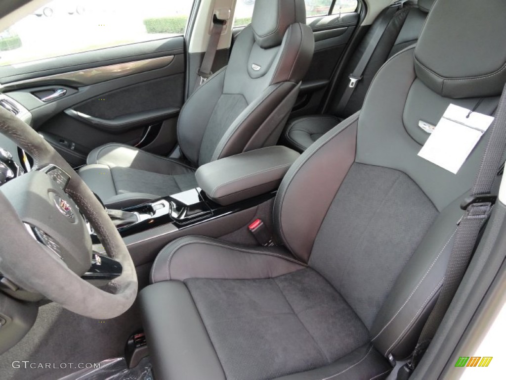 Ebony/Ebony Interior 2012 Cadillac CTS -V Sedan Photo #53552985