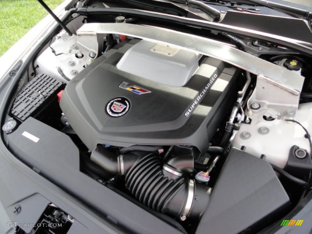 2012 Cadillac CTS -V Sedan 6.2 Liter Eaton Supercharged OHV 16-Valve V8 Engine Photo #53553046