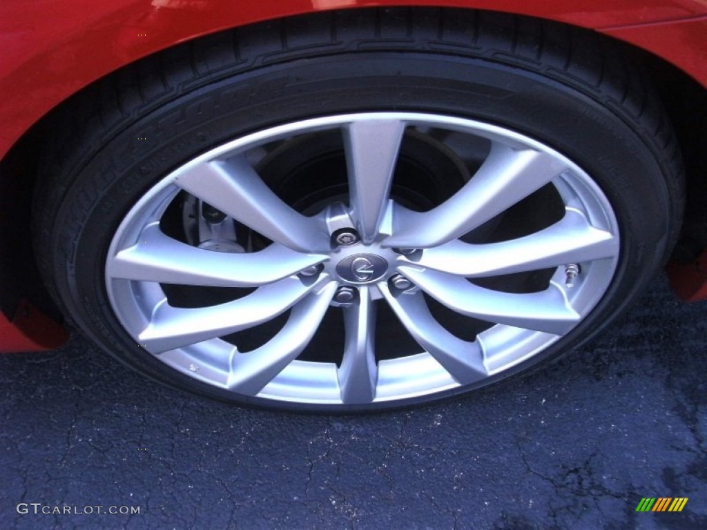 2009 Infiniti G 37 S Sport Coupe Wheel Photo #53553127