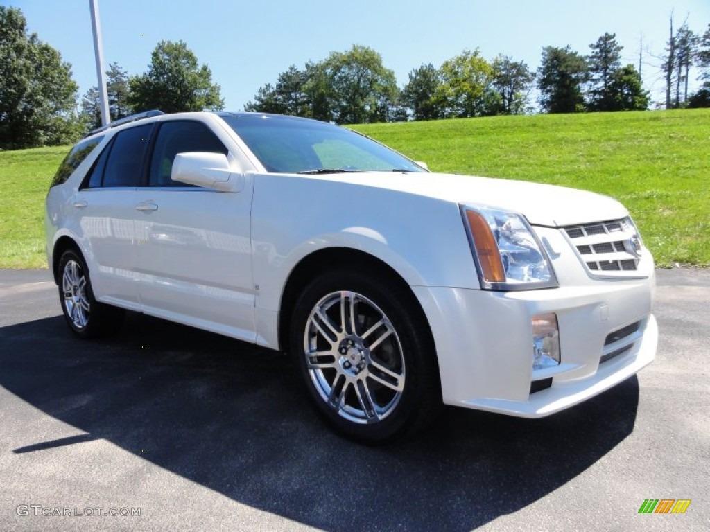 White Diamond Tricoat 2008 Cadillac SRX 4 V8 AWD Exterior Photo #53553128