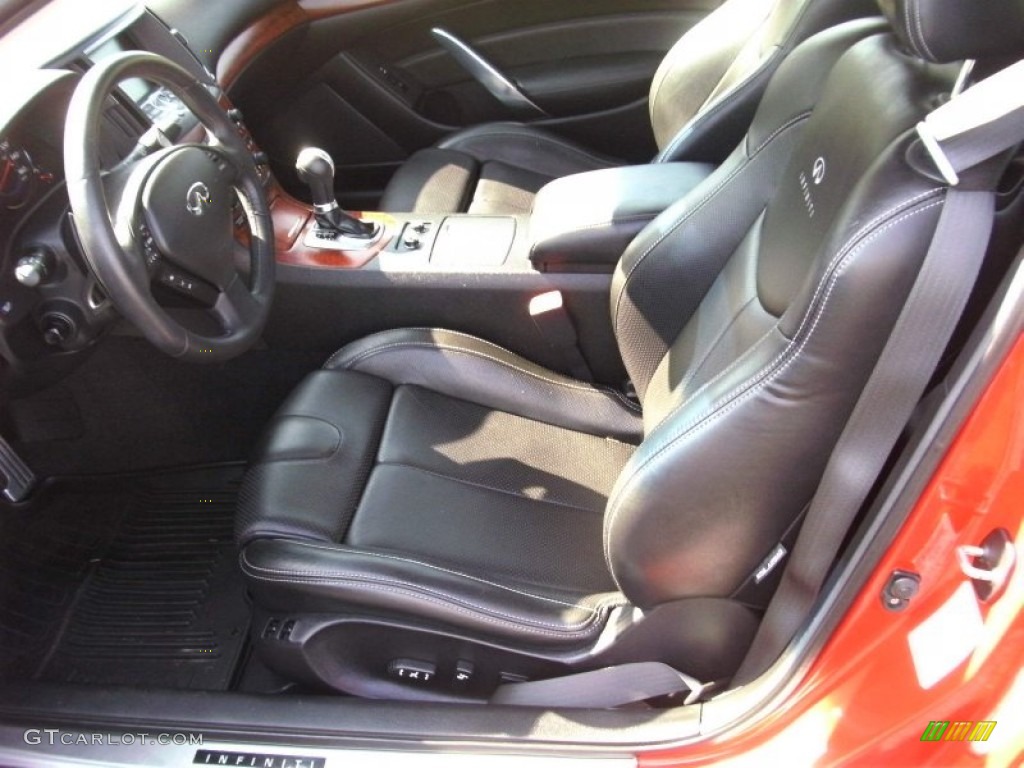 Graphite Interior 2009 Infiniti G 37 S Sport Coupe Photo #53553186
