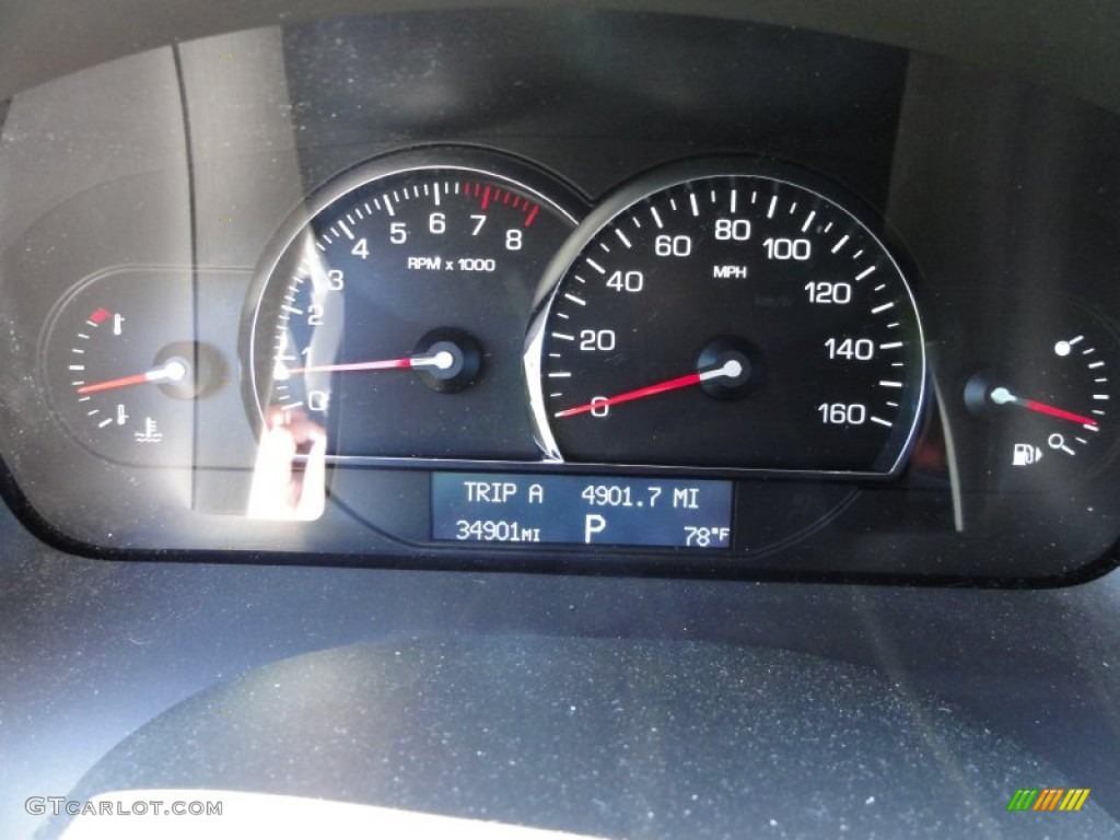 2008 Cadillac SRX 4 V8 AWD Gauges Photo #53553584