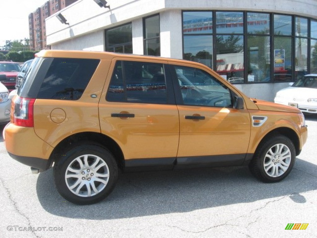 Tambora Flame Orange 2008 Land Rover LR2 SE Exterior Photo #53553741