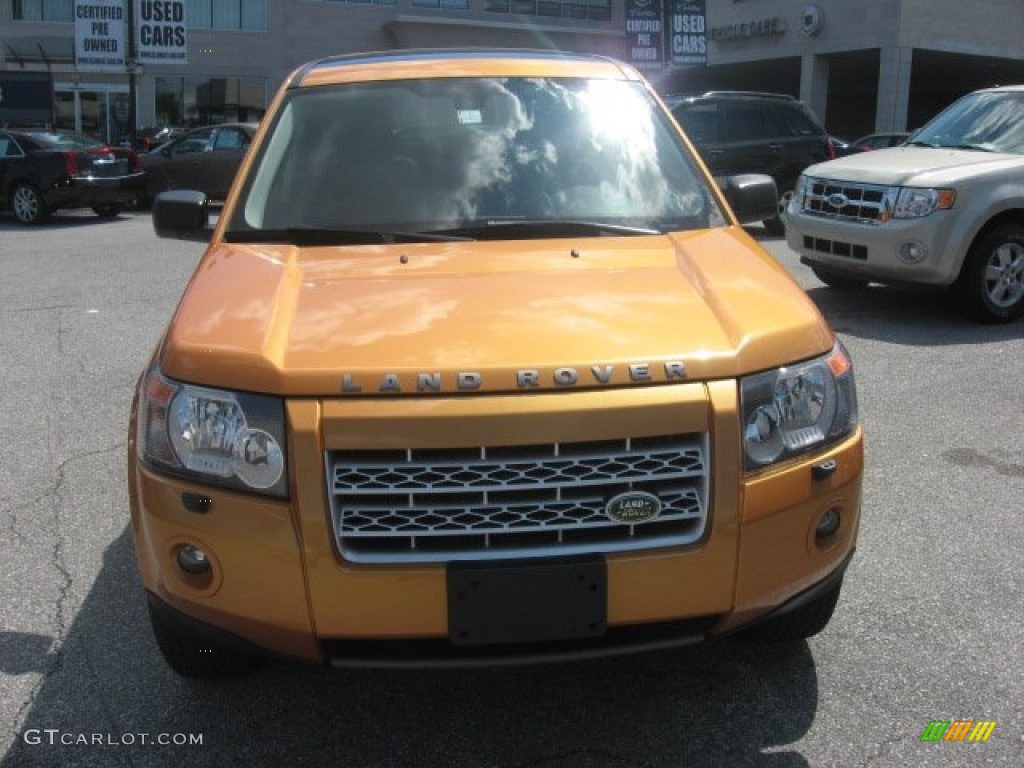 Tambora Flame Orange 2008 Land Rover LR2 SE Exterior Photo #53553771