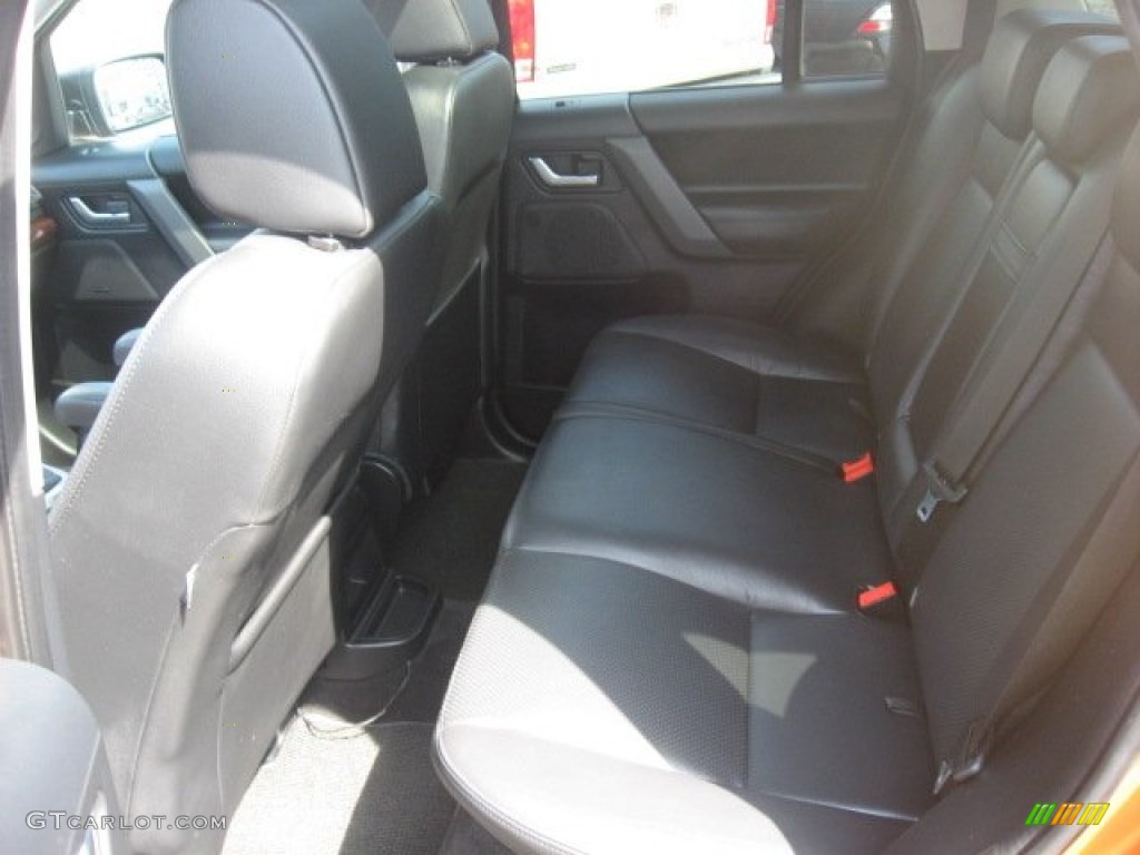 Ebony Black Interior 2008 Land Rover LR2 SE Photo #53553946