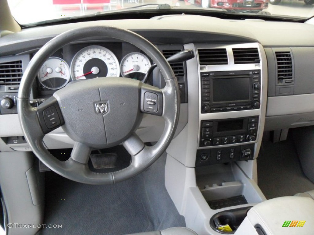 2007 Dodge Durango Limited 4x4 Dark Slate Gray/Light Slate Gray Dashboard Photo #53554620