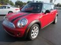 2008 Chili Red Mini Cooper Hardtop  photo #1