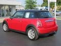 2008 Chili Red Mini Cooper Hardtop  photo #3