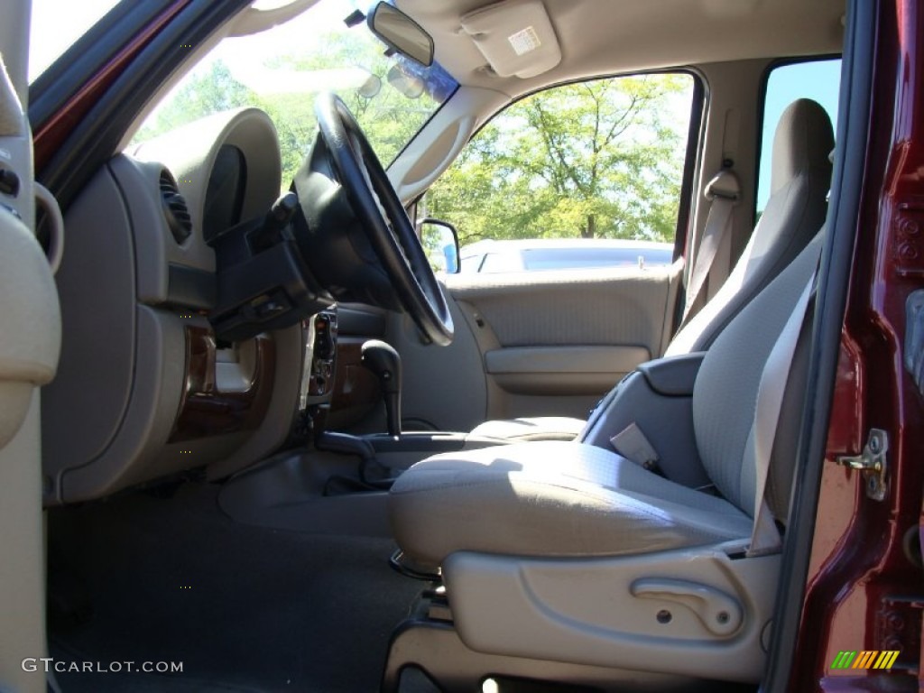 2002 Liberty Sport 4x4 - Dark Garnet Red Pearlcoat / Dark Slate Gray photo #18