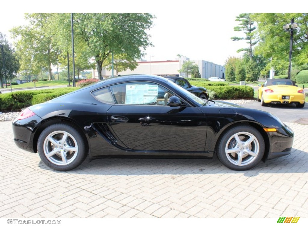 2012 Cayman  - Black / Sand Beige photo #4