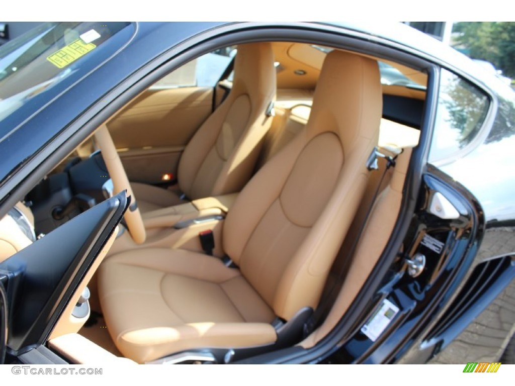 Sand Beige Interior 2012 Porsche Cayman Standard Cayman Model Photo #53556130