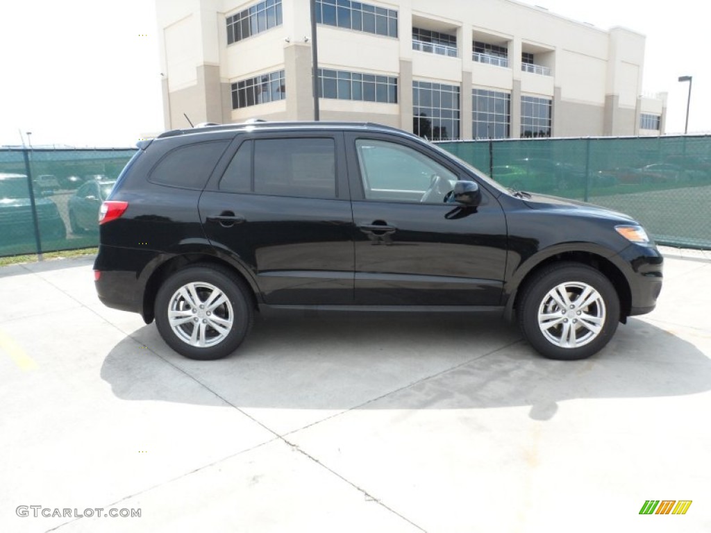 Twilight Black 2012 Hyundai Santa Fe SE V6 Exterior Photo #53556319