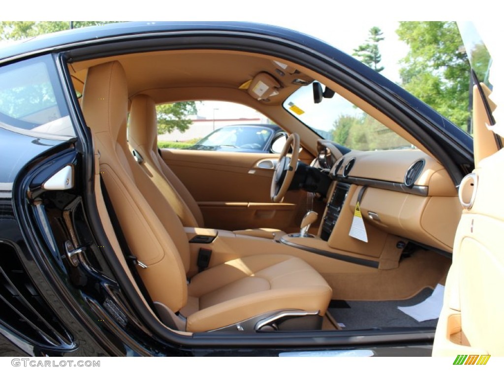 Sand Beige Interior 2012 Porsche Cayman Standard Cayman Model Photo #53556330
