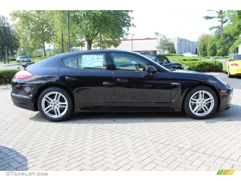 Black 2012 Porsche Panamera 4 Exterior Photo #53556456