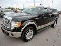 Tuxedo Black - F150 Lariat SuperCab 4x4 Photo No. 4