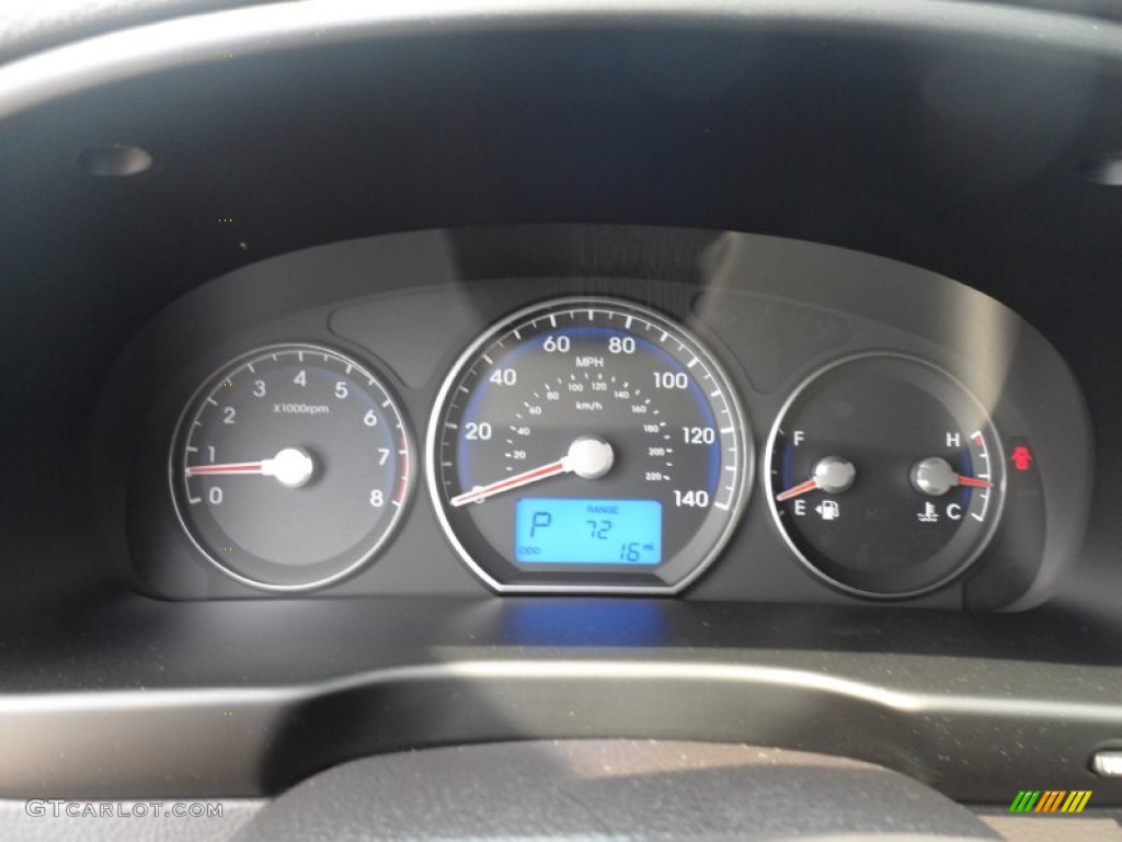 2012 Hyundai Santa Fe SE V6 Gauges Photo #53556867