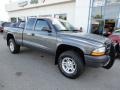 2003 Graphite Metallic Dodge Dakota SXT Club Cab 4x4  photo #2