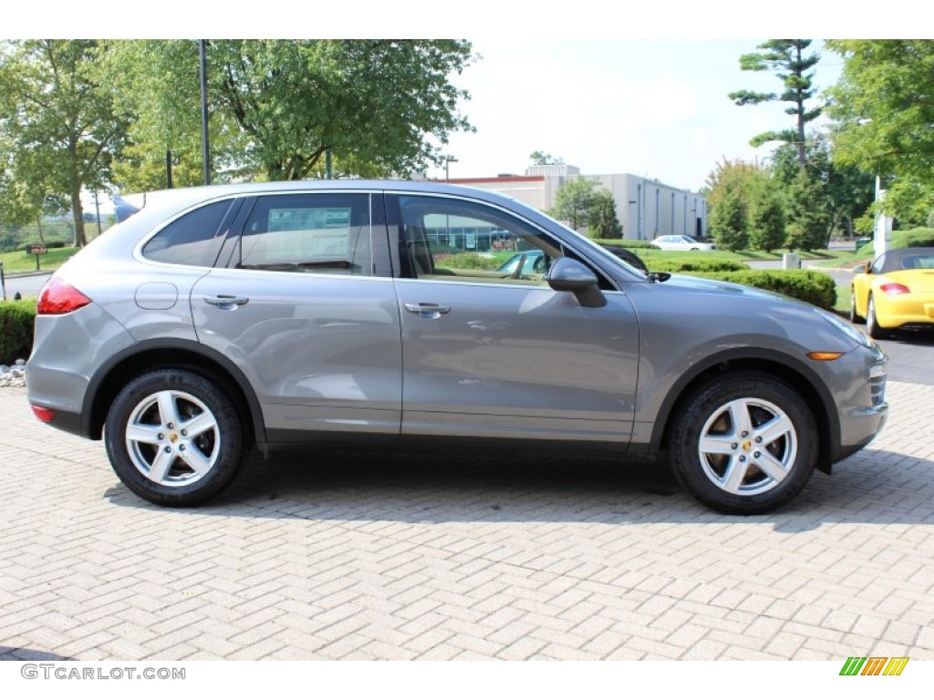 Meteor Grey Metallic 2012 Porsche Cayenne Standard Cayenne Model Exterior Photo #53556966