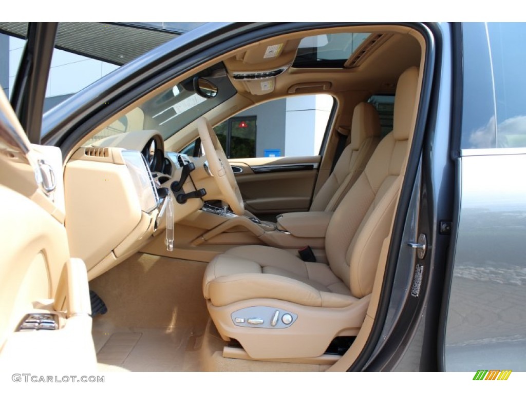 Luxor Beige Interior 2012 Porsche Cayenne Standard Cayenne Model Photo #53557073