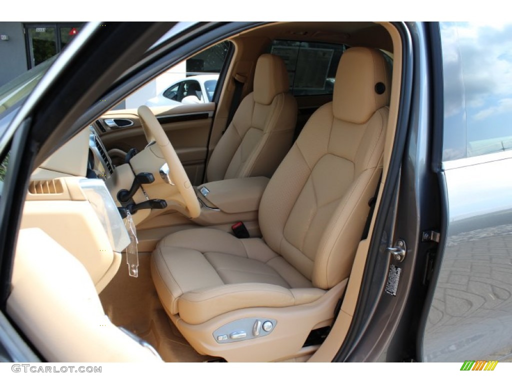 Luxor Beige Interior 2012 Porsche Cayenne Standard Cayenne Model Photo #53557086