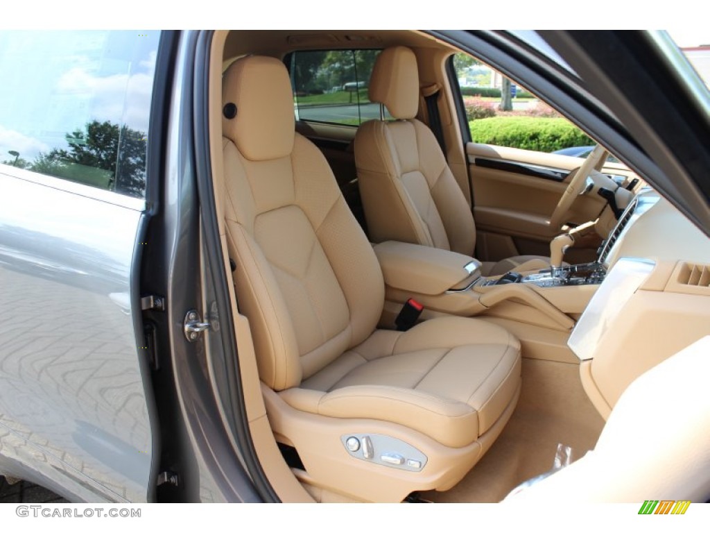Luxor Beige Interior 2012 Porsche Cayenne Standard Cayenne Model Photo #53557338