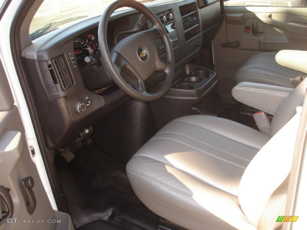 Medium Pewter Interior 2011 Chevrolet Express 2500 Work Van Photo #53557362